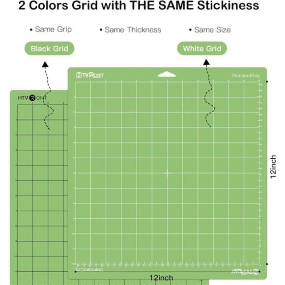 Cutting Mat, 6 Pcs Cutting Mat 12x12(Standard, Light, Strong, FabricGrip) - Picture 6 of 7